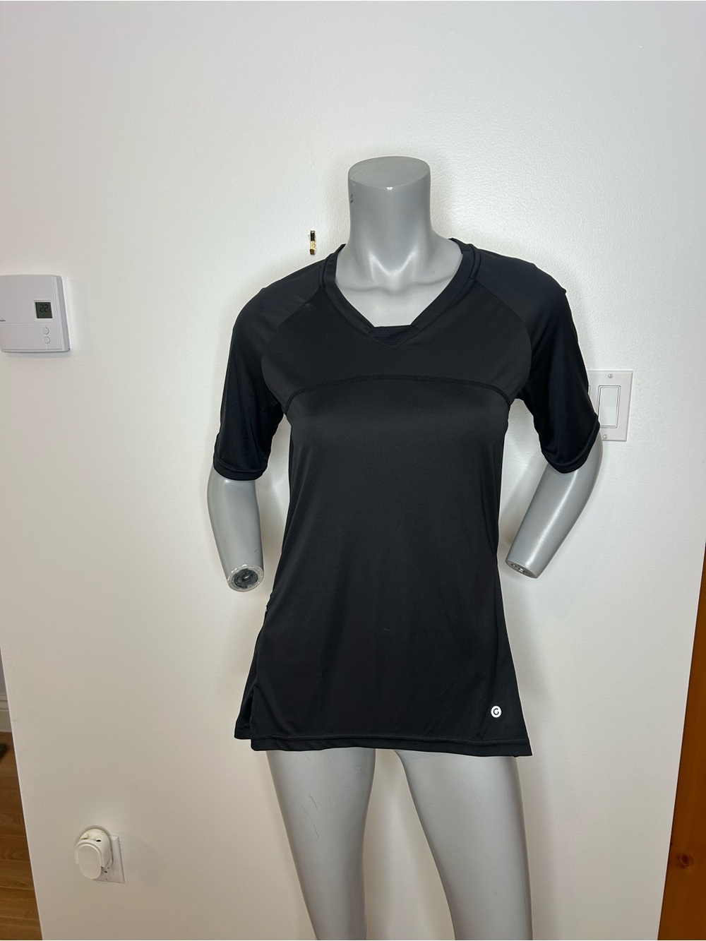 HTO3 Black Women's cycling V-Neck Jersey from Garneau❤️M